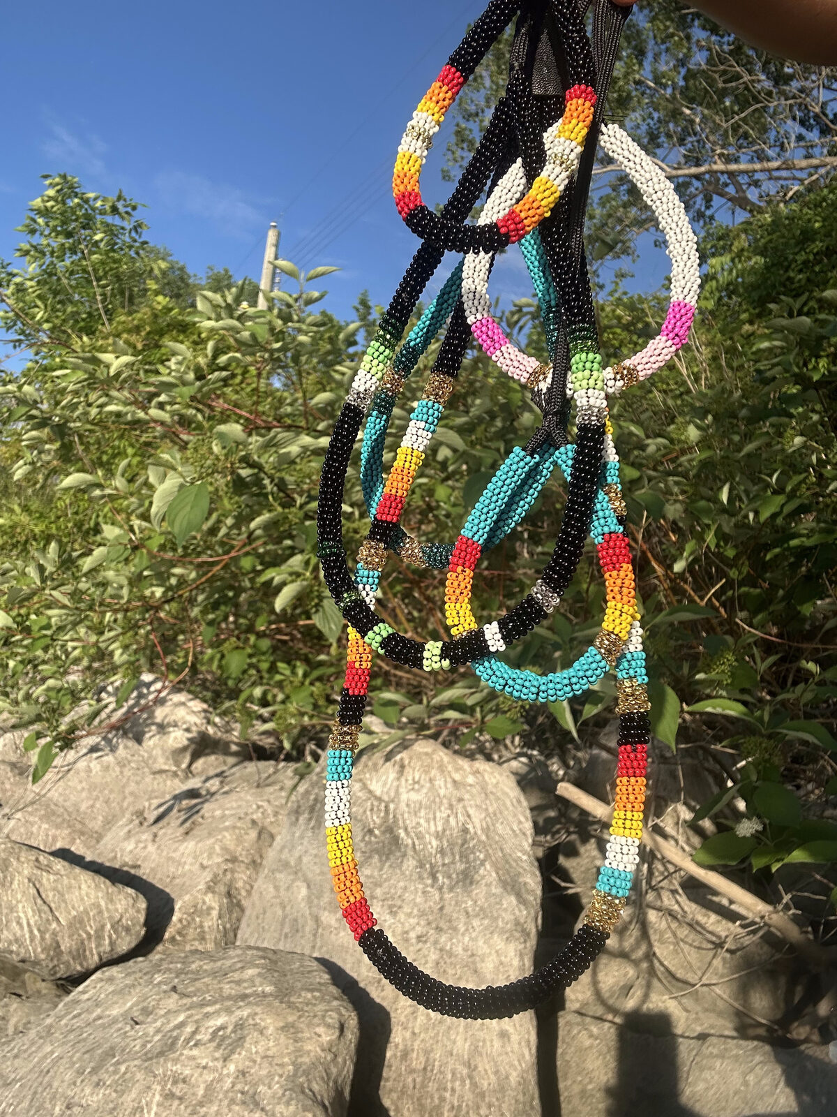 Handmade beaded necklaces by B Loyalty
