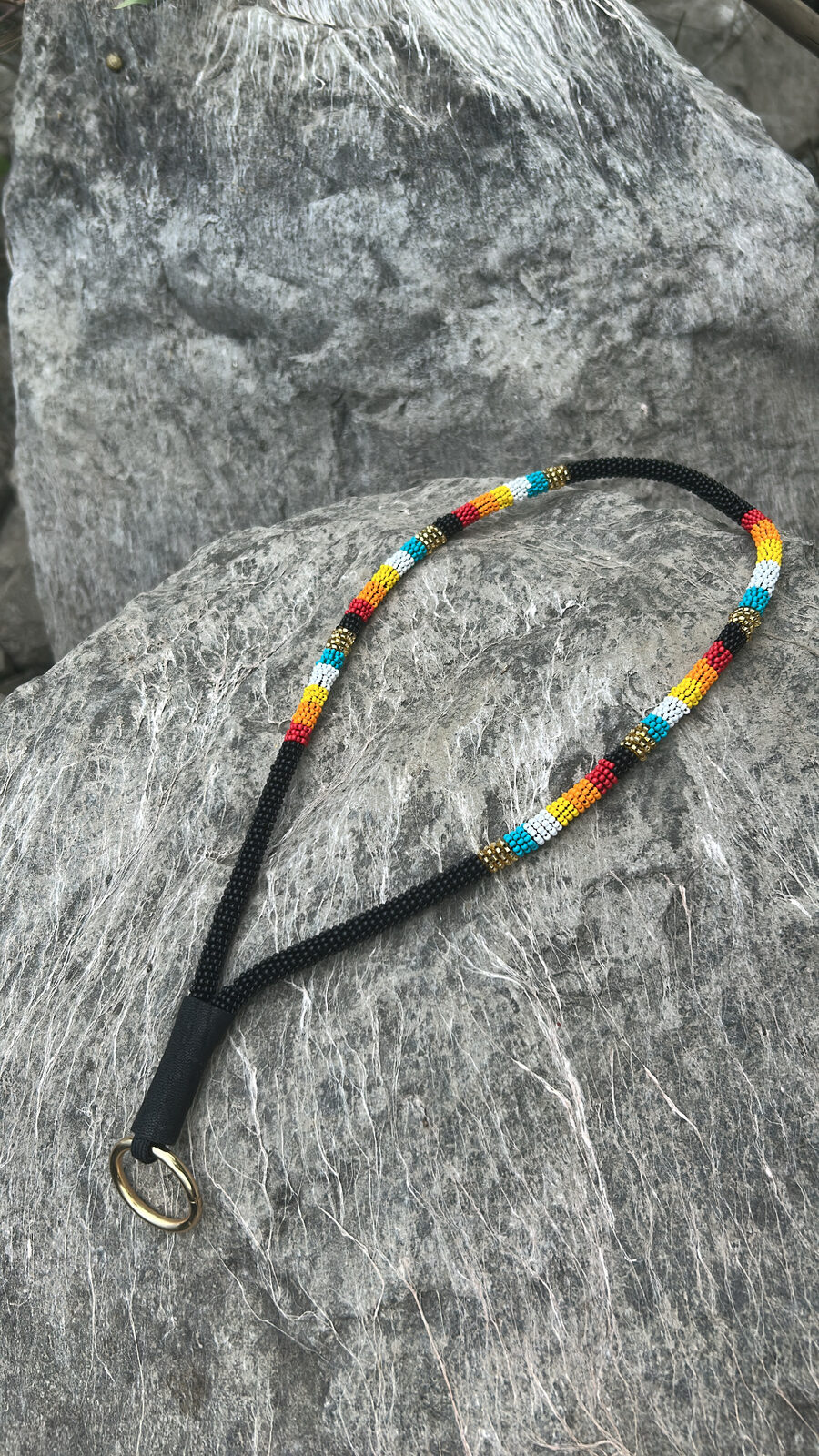Beaded keychain